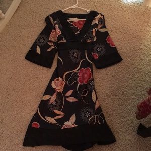 Dress / kimono style / polyester